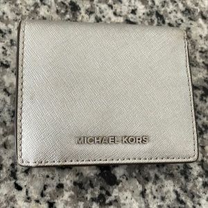 Silver Michael Kors Wallet